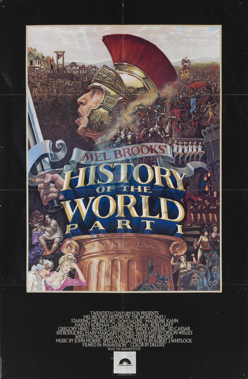 L'affiche du film History of the World: Part I