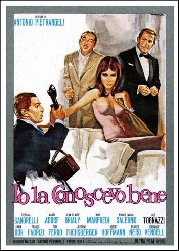 L'affiche originale du film Lo La conoscevo bene en italien