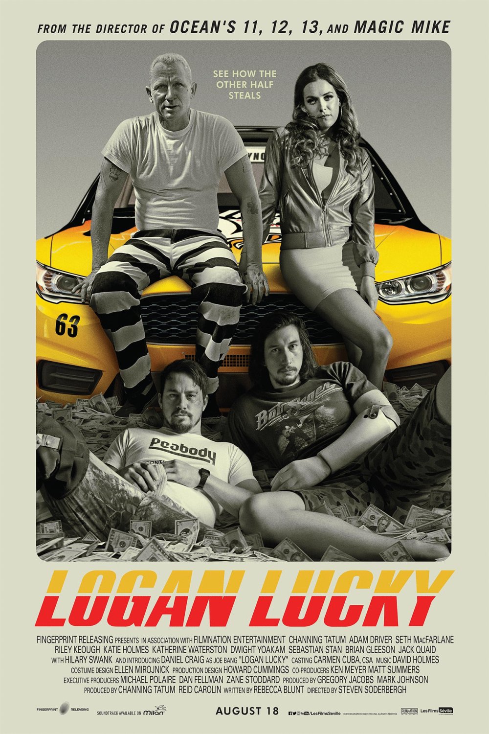 L'affiche du film Logan Lucky