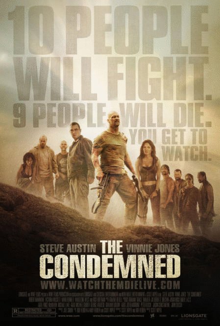 L'affiche du film The Condemned