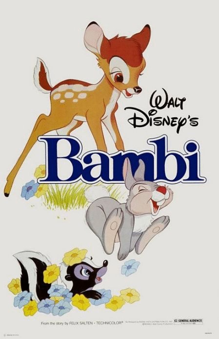 L'affiche du film Bambi