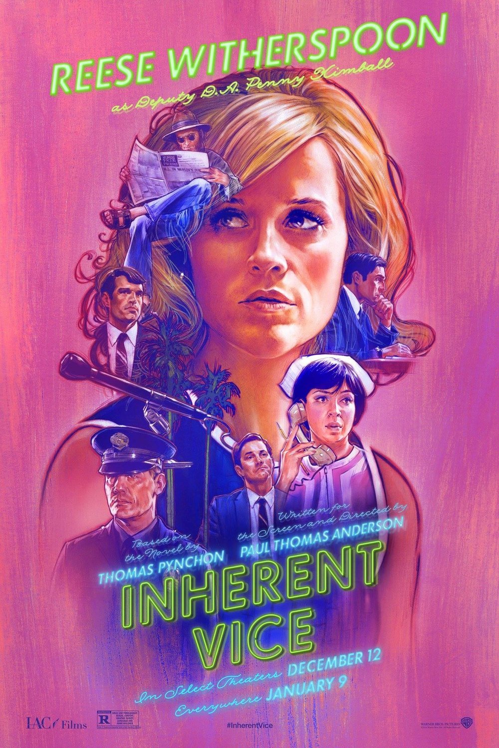 L'affiche du film Inherent Vice