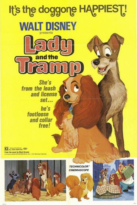 L'affiche du film Lady and the Tramp