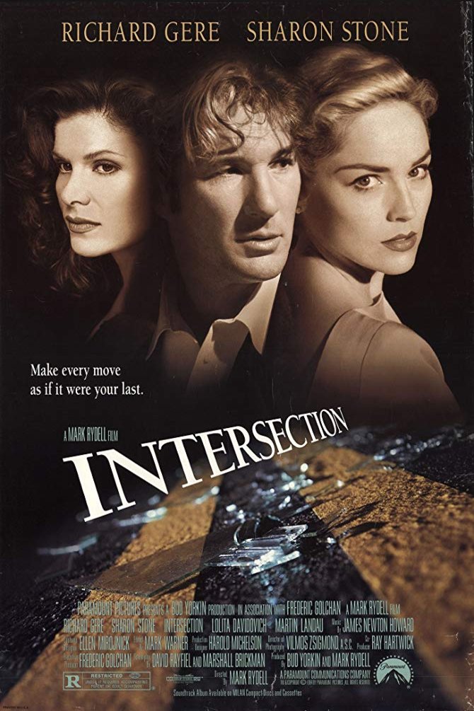 L'affiche du film Intersection