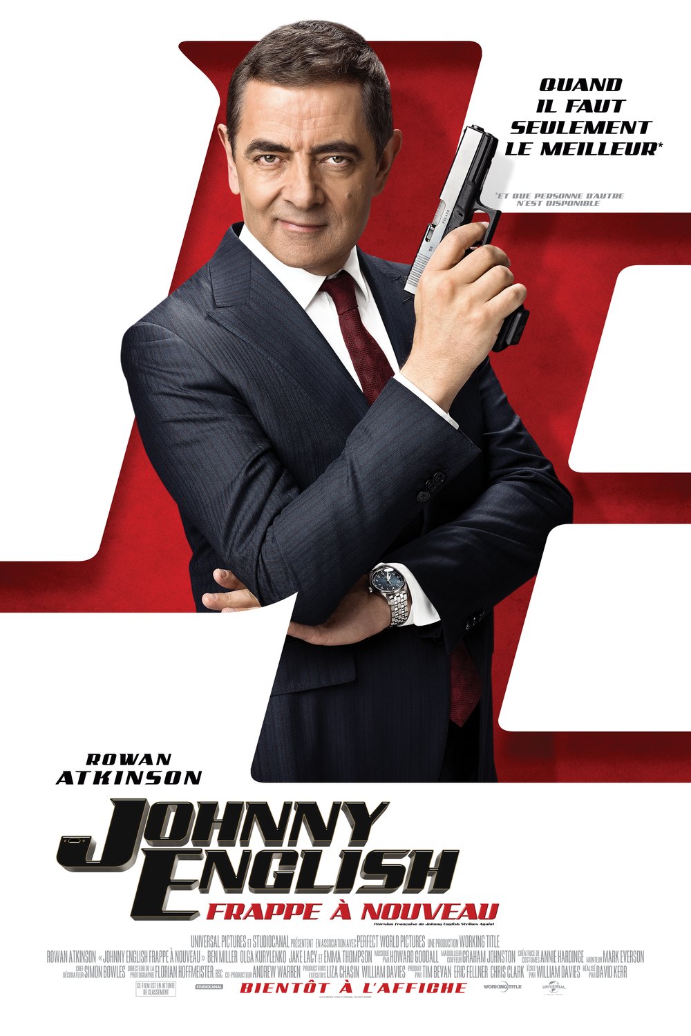 Poster of the movie Johnny English frappe à nouveau