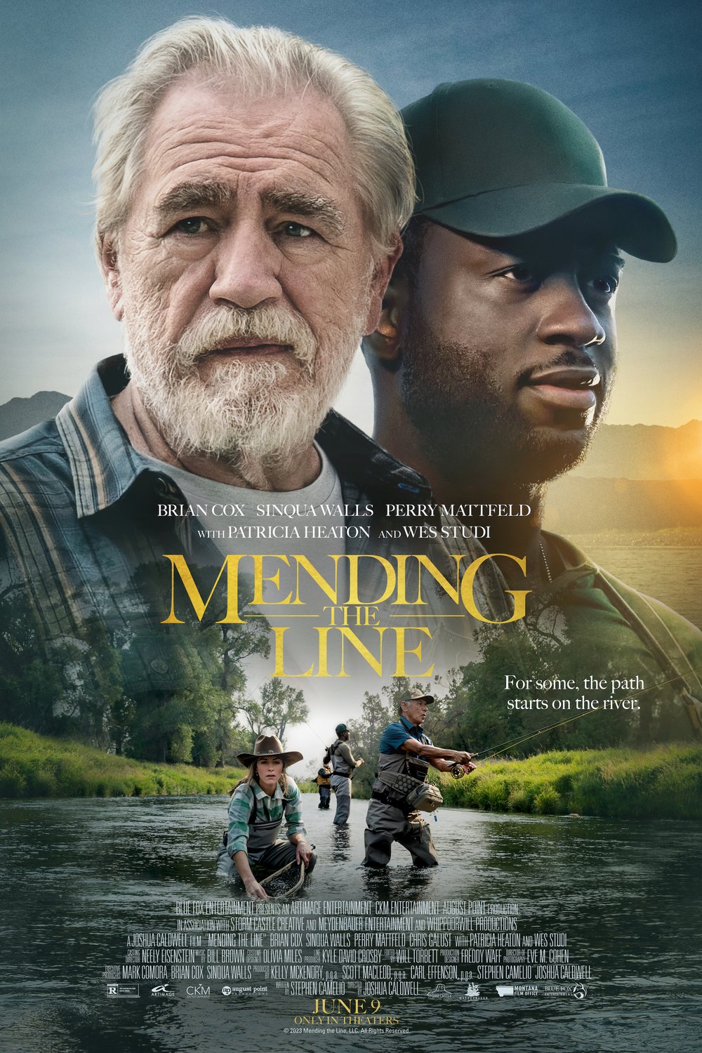 L'affiche du film Mending the Line