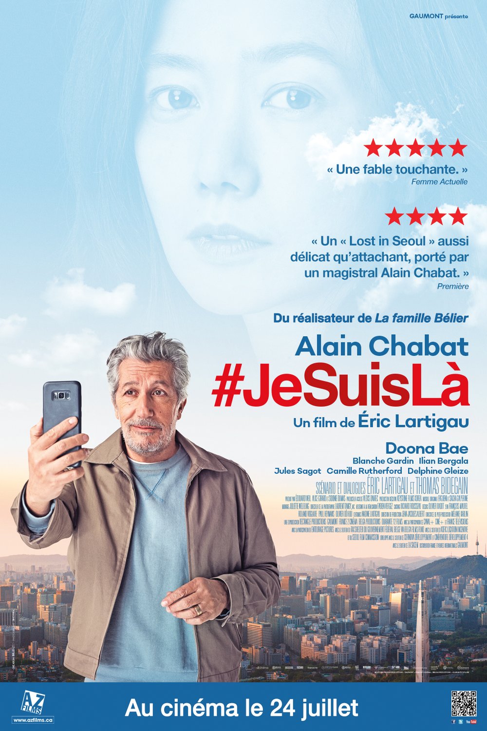 L'affiche du film #JeSuisLà