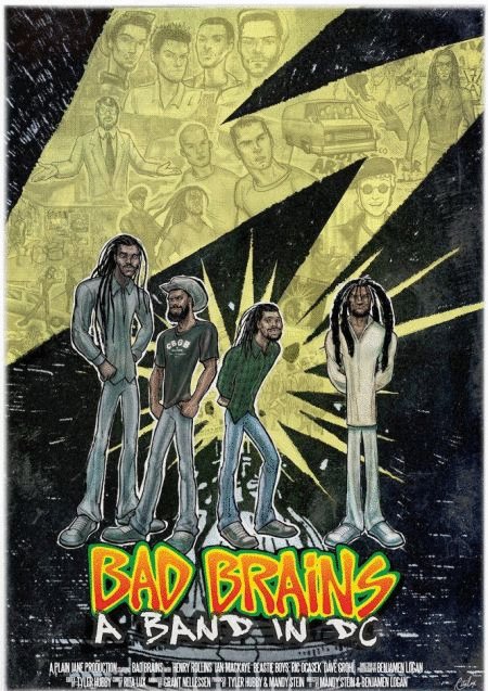 L'affiche du film Bad Brains: A Band in D.C.