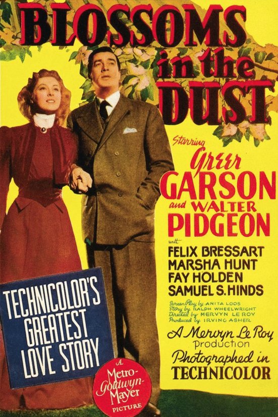 L'affiche du film Blossoms in the Dust