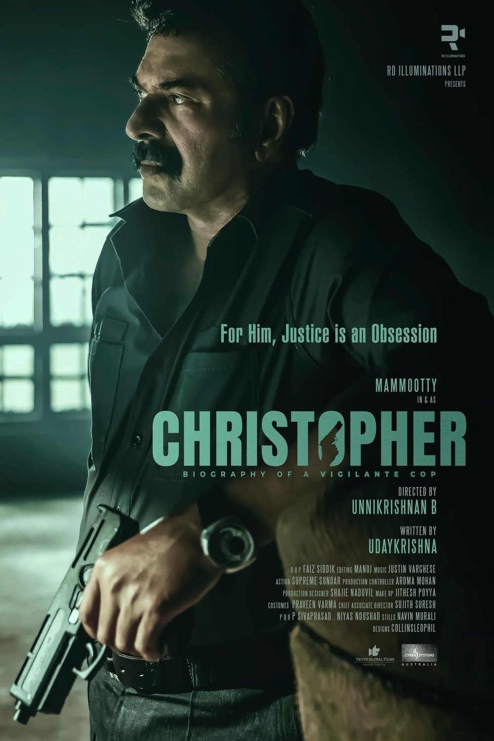 Malayalam poster of the movie Christopher