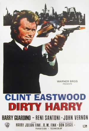 L'affiche du film Dirty Harry