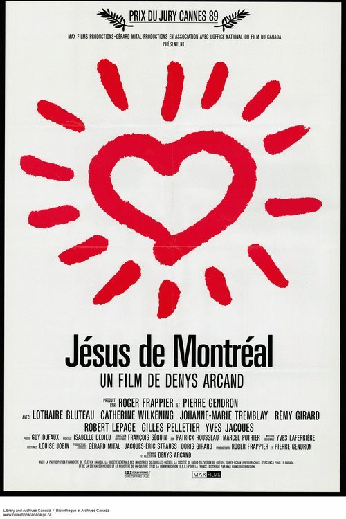 L'affiche du film Jésus de Montréal