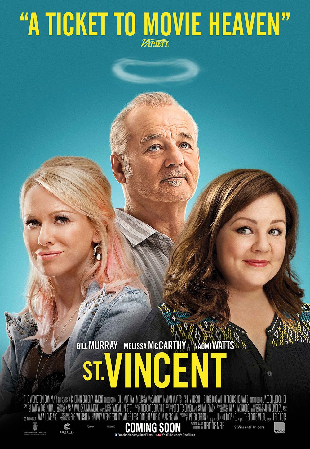 L'affiche du film St. Vincent