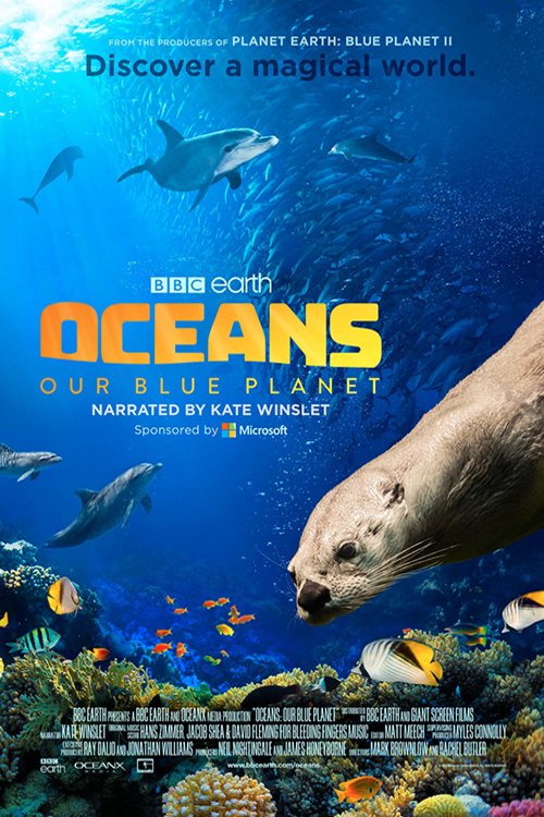 Poster of the movie Océans: Notre planète bleue