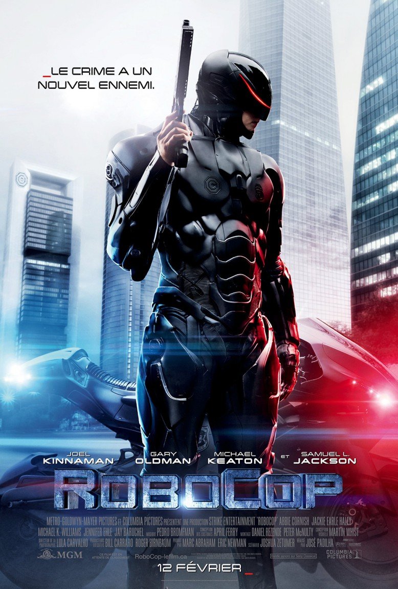 L'affiche du film RoboCop v.f.