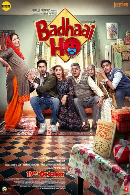 Hindi poster of the movie Badhaai Ho