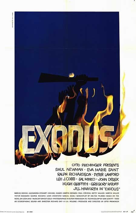 L'affiche du film Exodus