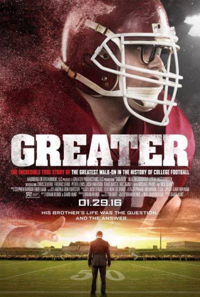 L'affiche du film Greater