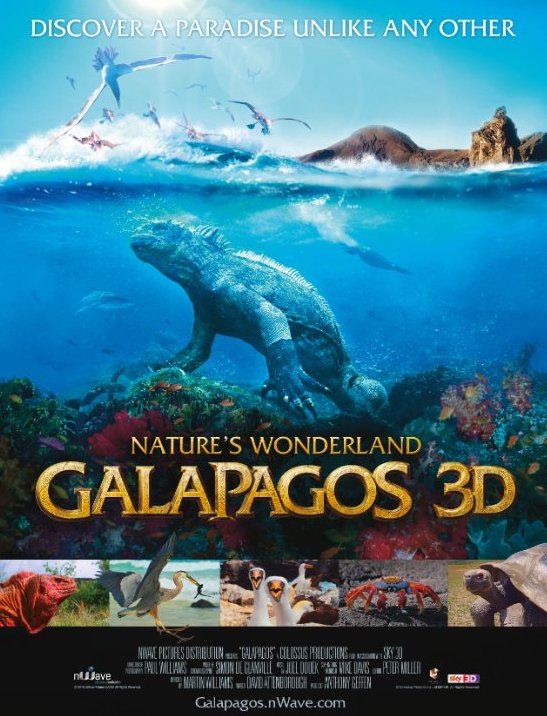 L'affiche du film Galapagos: Merveilles de la nature