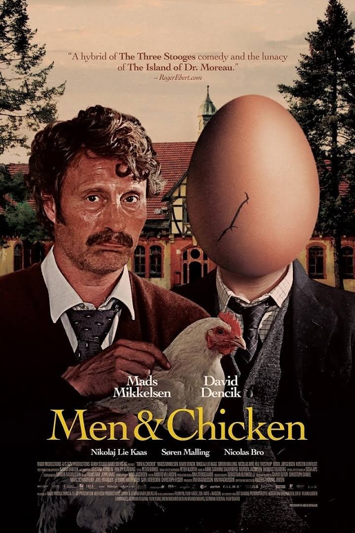 L'affiche du film Men & Chicken