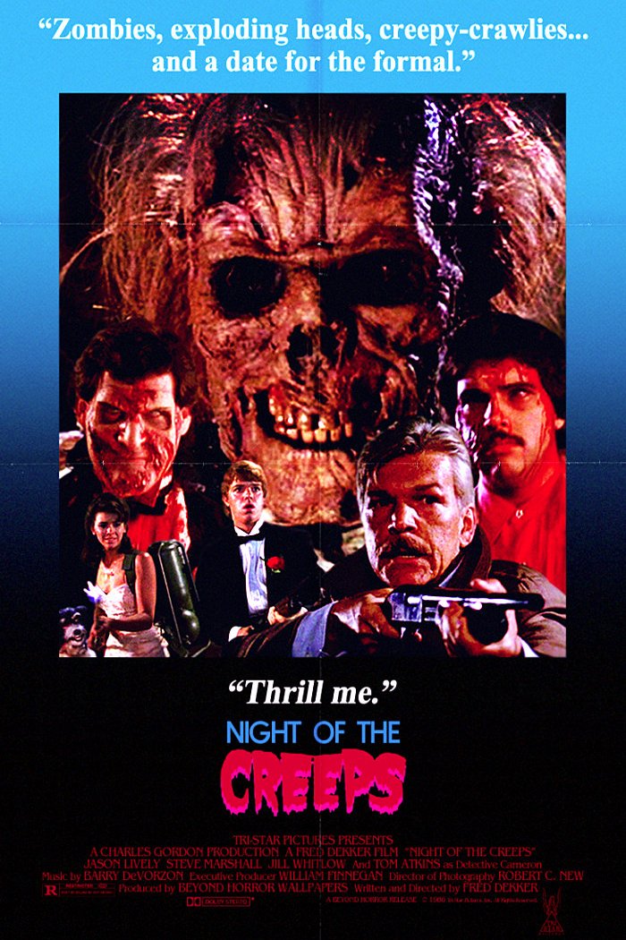 L'affiche du film Night of the Creeps