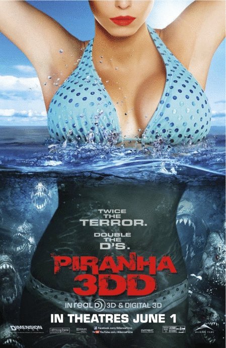Poster of the movie Piranha 3DD