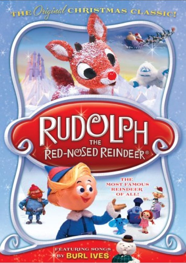L'affiche du film Rudolph, le petit renne au nez rouge