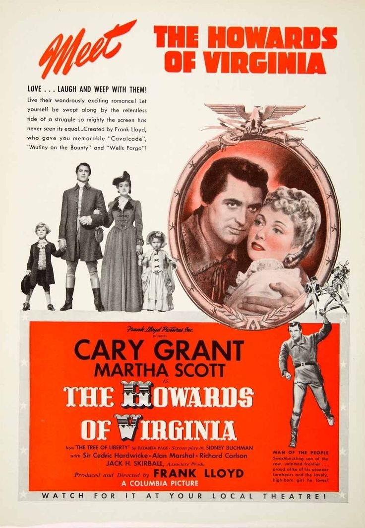 L'affiche du film The Howards of Virginia