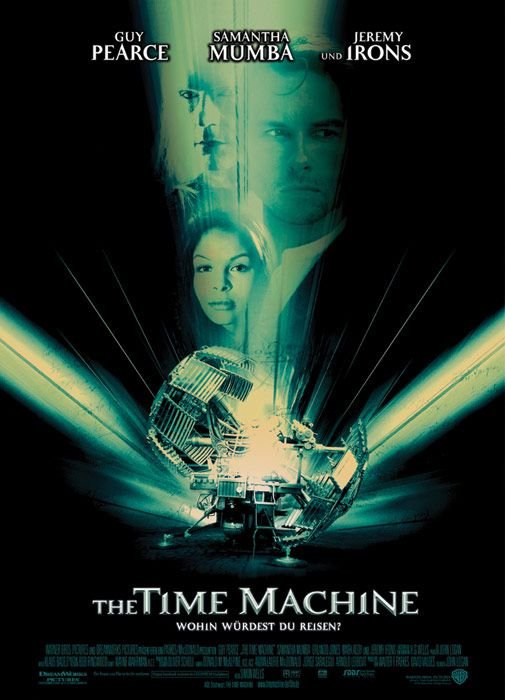 L'affiche du film The Time Machine