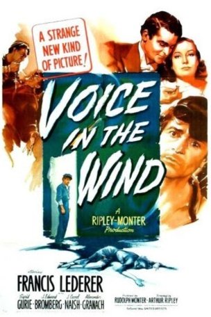 L'affiche du film Voice in the Wind
