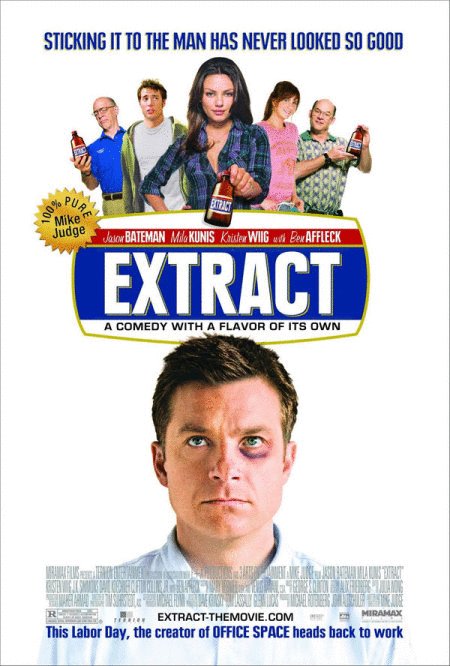 L'affiche du film Extract