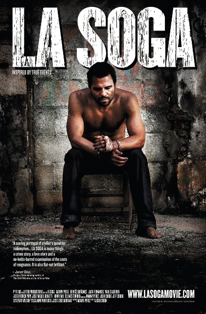 Spanish poster of the movie La Soga