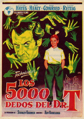 L'affiche du film The 5,000 Fingers of Dr. T.