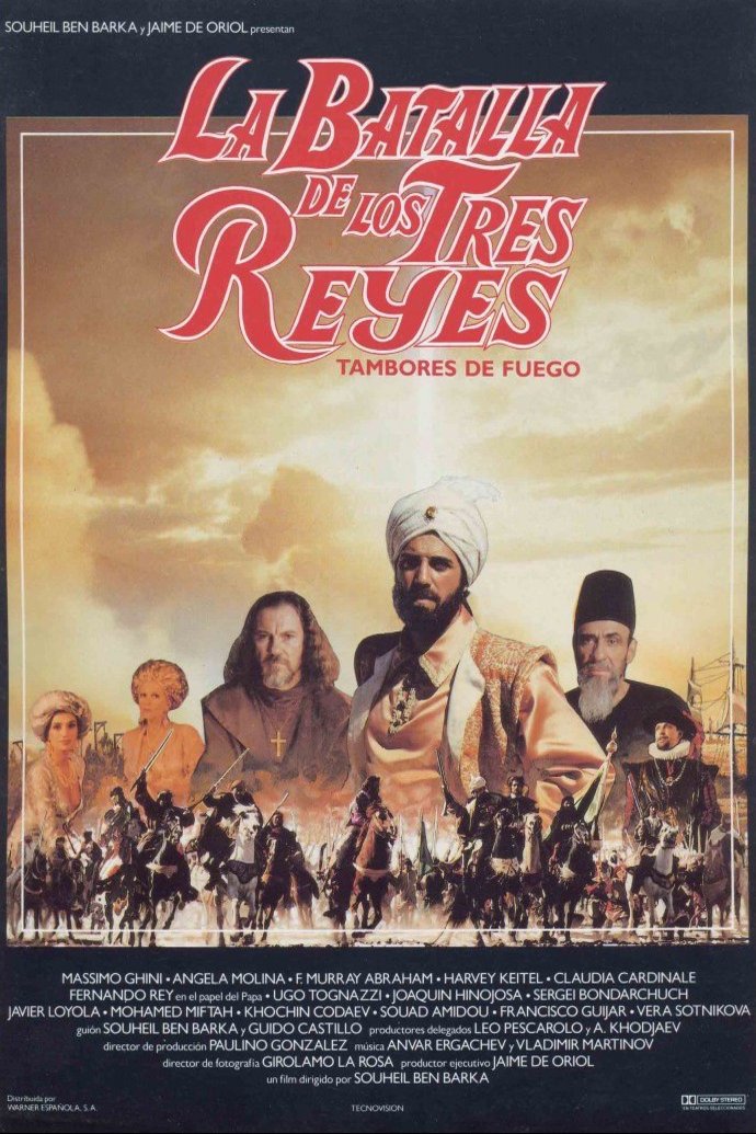 Spanish poster of the movie La batalla de los Tres Reyes