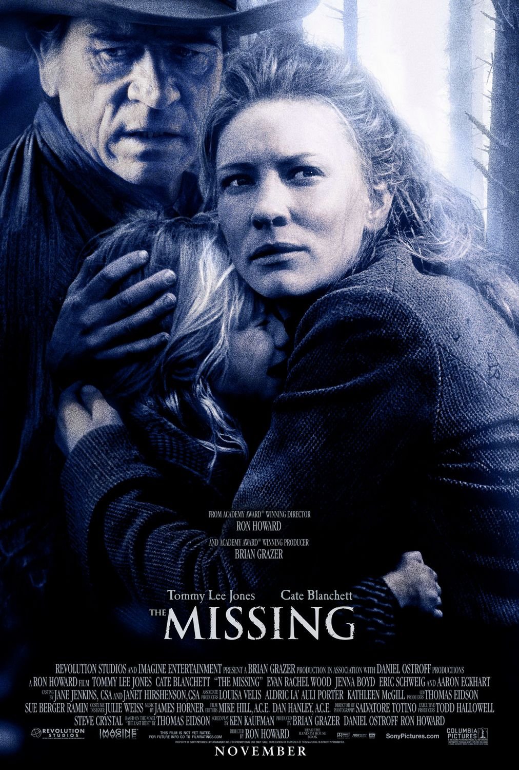 L'affiche du film The Missing
