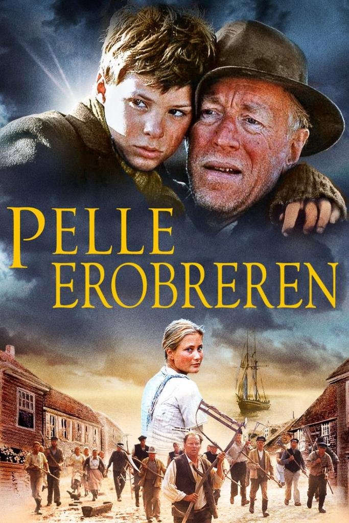 L'affiche originale du film Pelle le conquérant en danois