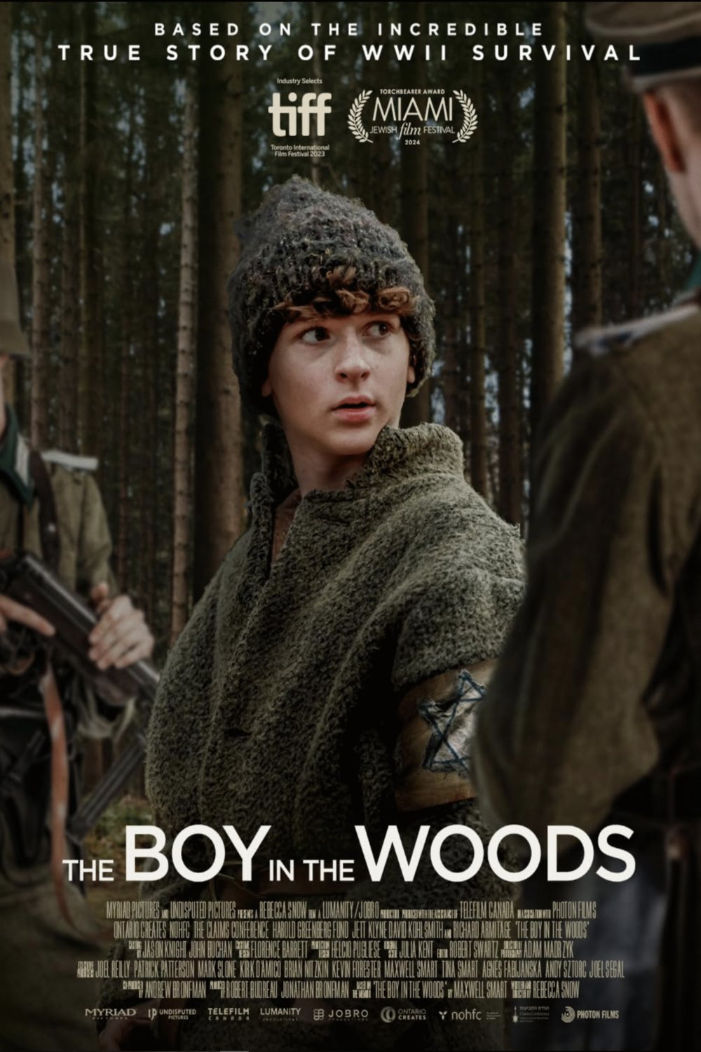 L'affiche du film The Boy in the Woods