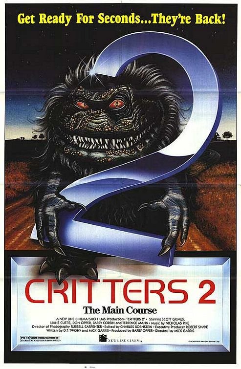 L'affiche du film Critters 2
