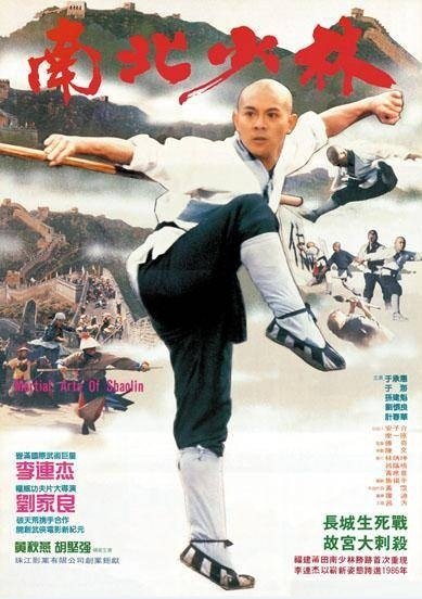 L'affiche originale du film Nan bei Shao Lin en mandarin