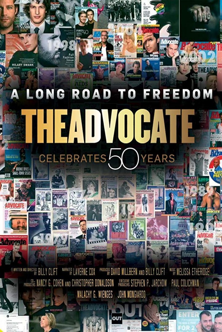 L'affiche du film The Advocate Celebrates 50 Years: A Long Road to Freedom