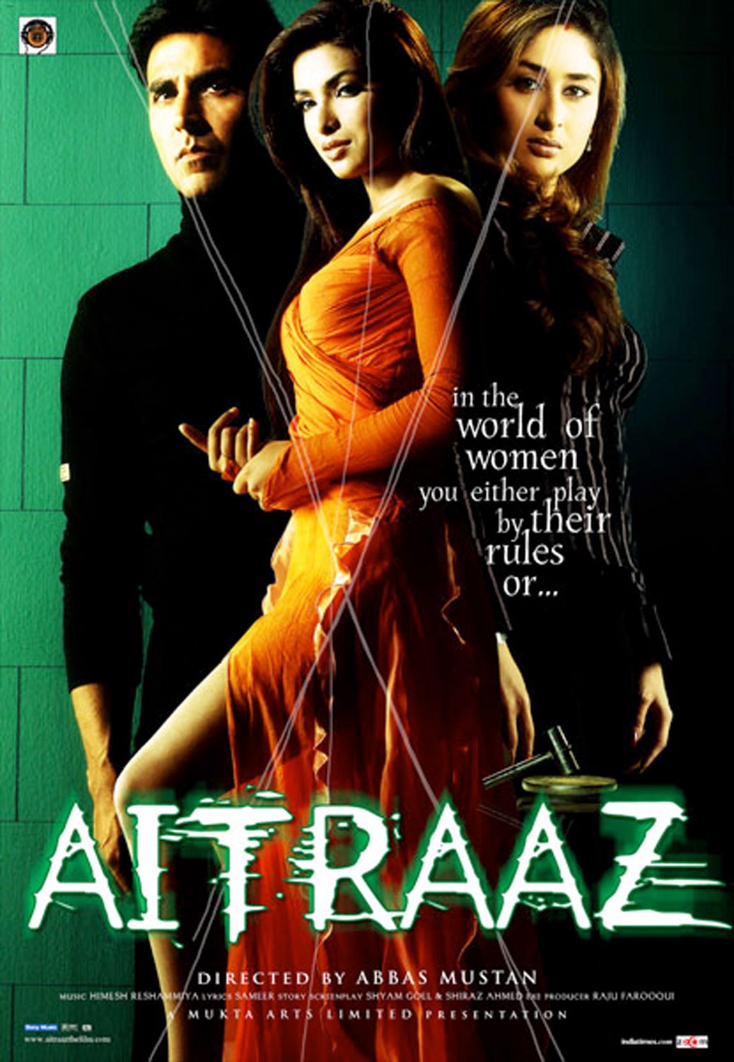 L'affiche originale du film Aitraaz en Hindi
