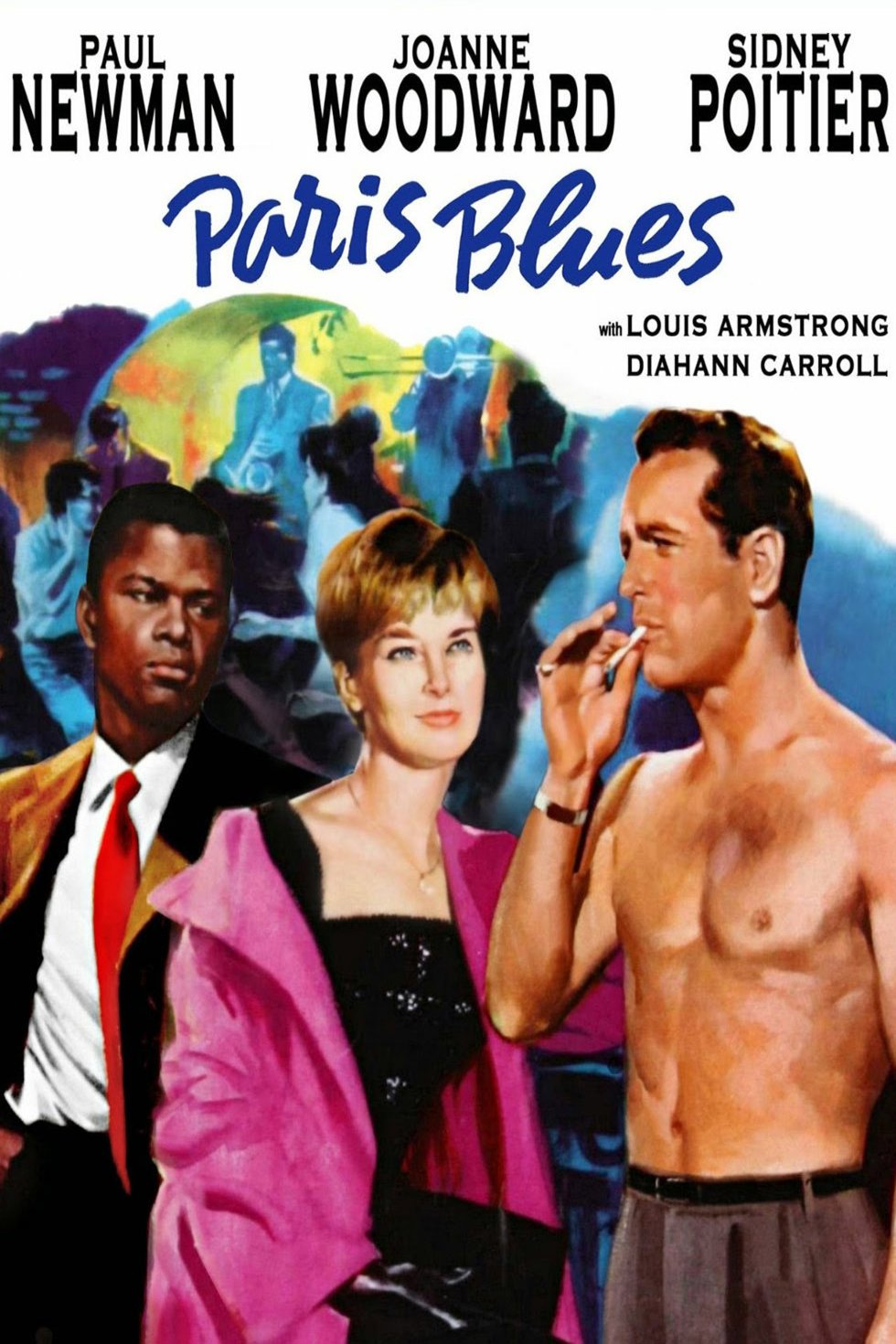 L'affiche du film Paris Blues