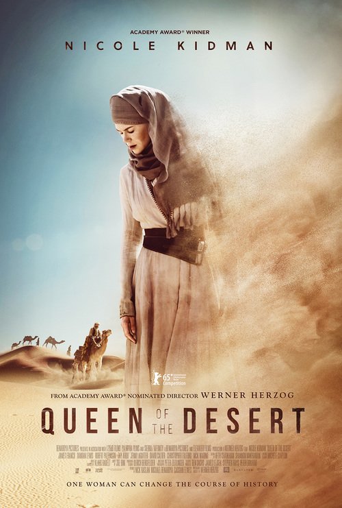 L'affiche du film Queen of the Desert