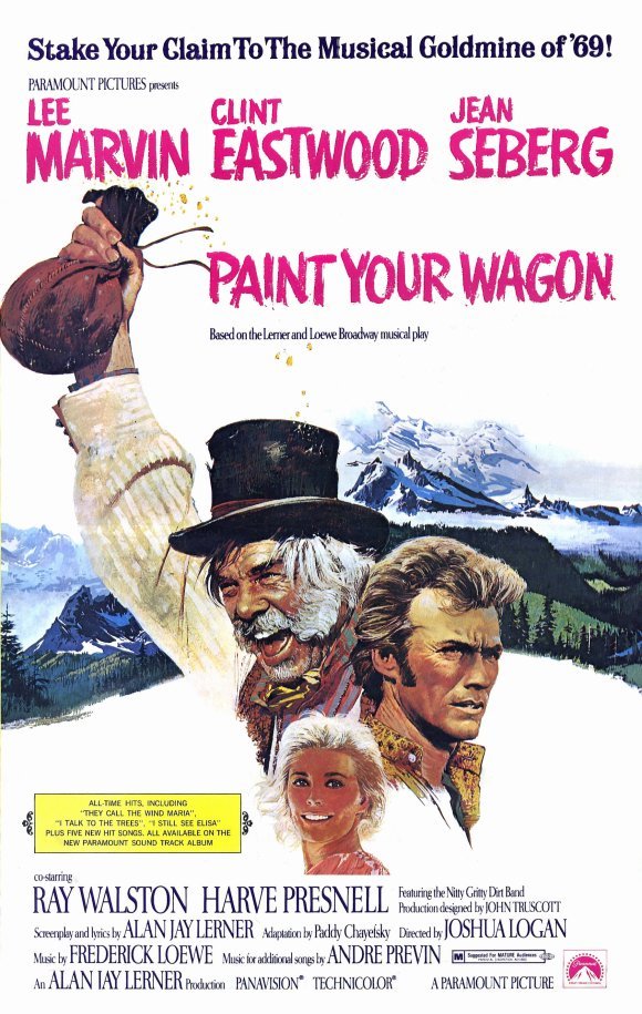 L'affiche du film Paint Your Wagon