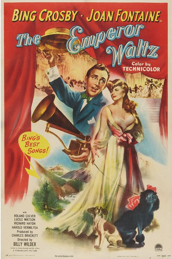 L'affiche du film The Emperor Waltz
