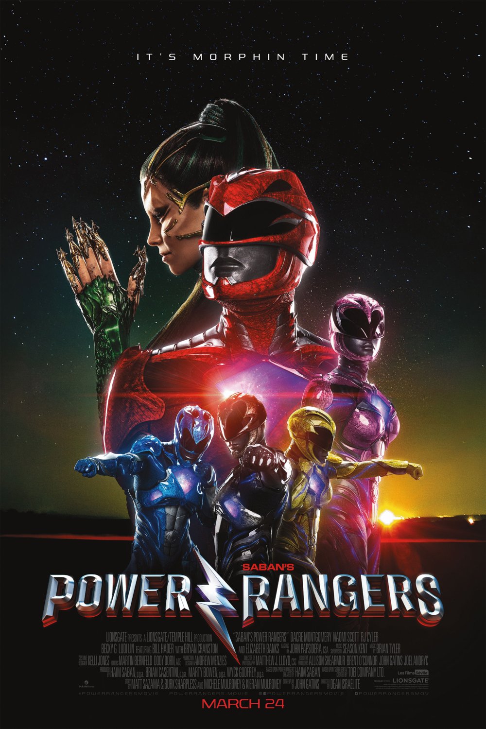 Poster of the movie Power Rangers v.f.