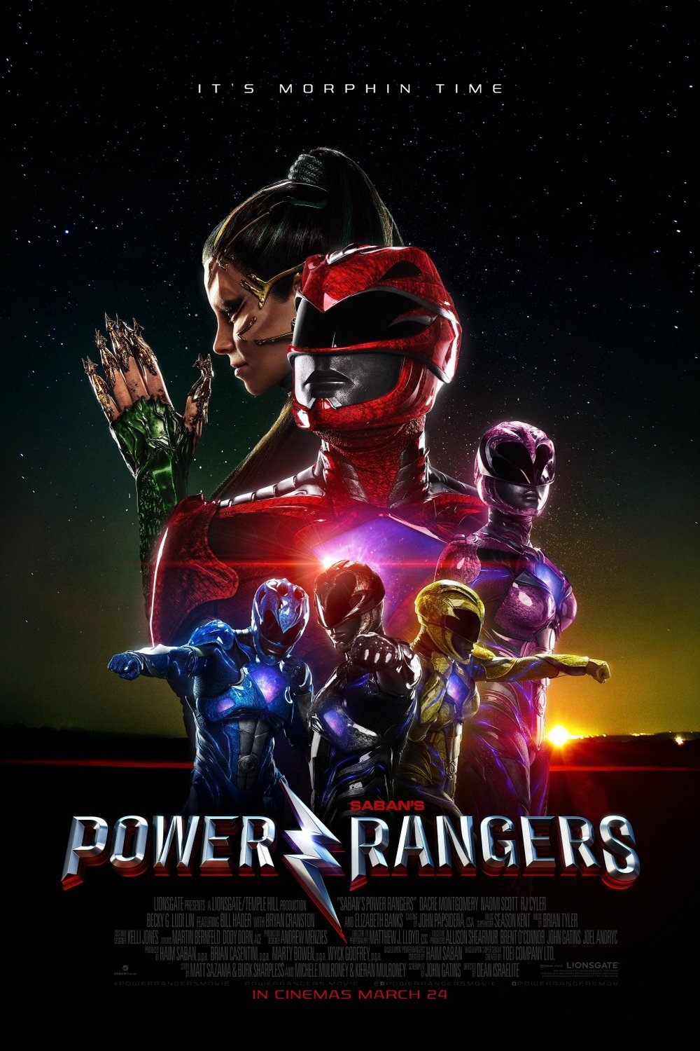 Poster of the movie Power Rangers