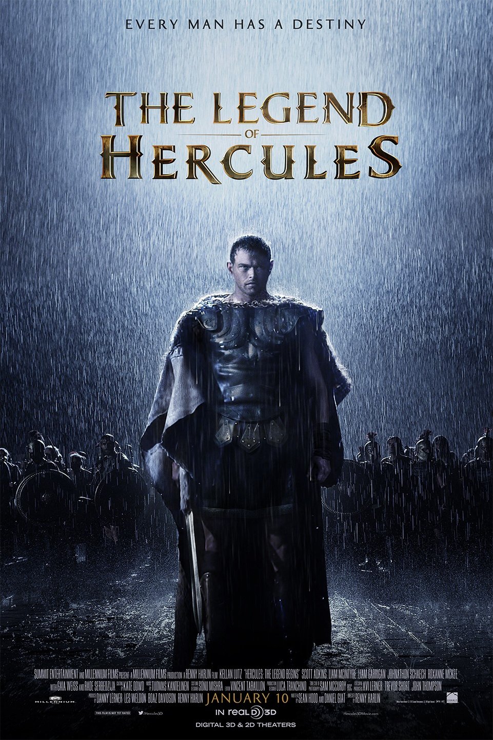 L'affiche du film The Legend of Hercules