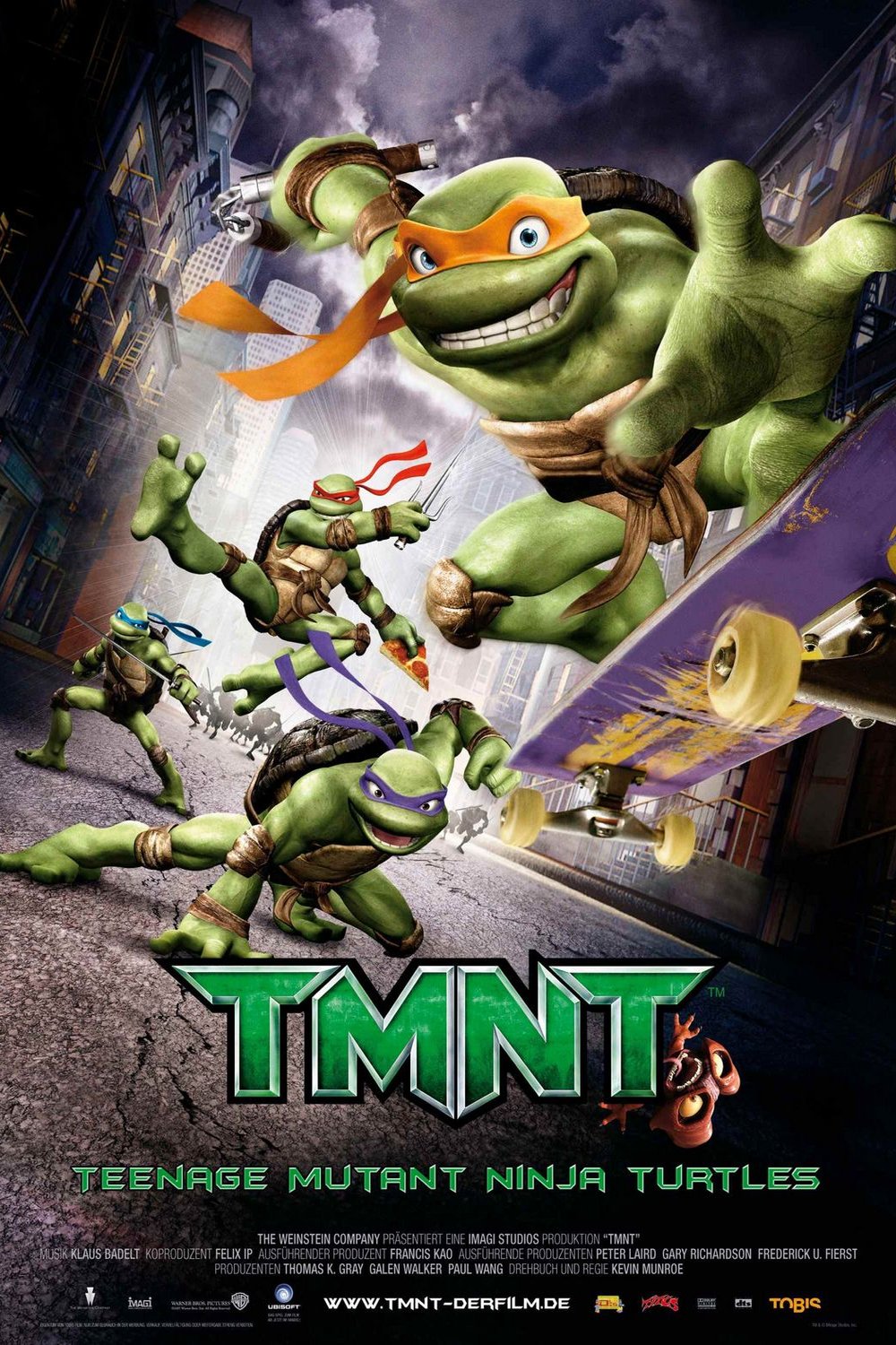 Poster of the movie TMNT