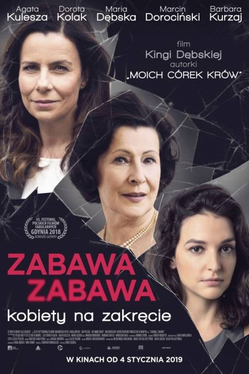 Polish poster of the movie Zabawa, zabawa